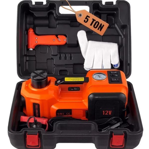 Електричний домкрат BOXER BX-481 5 т 12 В 150&ndash;450 мм з компресором