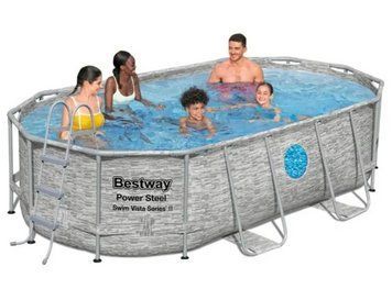 Каркасний басейн Bestway 427&times;250&times;100 см 7250 л з фільтр-насосом