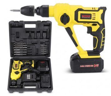 Акумуляторний перфоратор BOXER SR-148 24 В 3 А&middot;год SDS+ 1 Дж