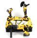Акумуляторний набір DeWalt 3в1 36V 6Ah перфоратор + болгарка 125 мм + гайковерт 420 Нм 2 АКБ