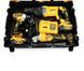 Акумуляторний набір DeWalt 3в1 36V 6Ah перфоратор + болгарка 125 мм + гайковерт 420 Нм 2 АКБ