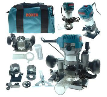 Ручний фрезер BOXER BX-215 2500 Вт 13000&ndash;30000 об/хв 6/8 мм